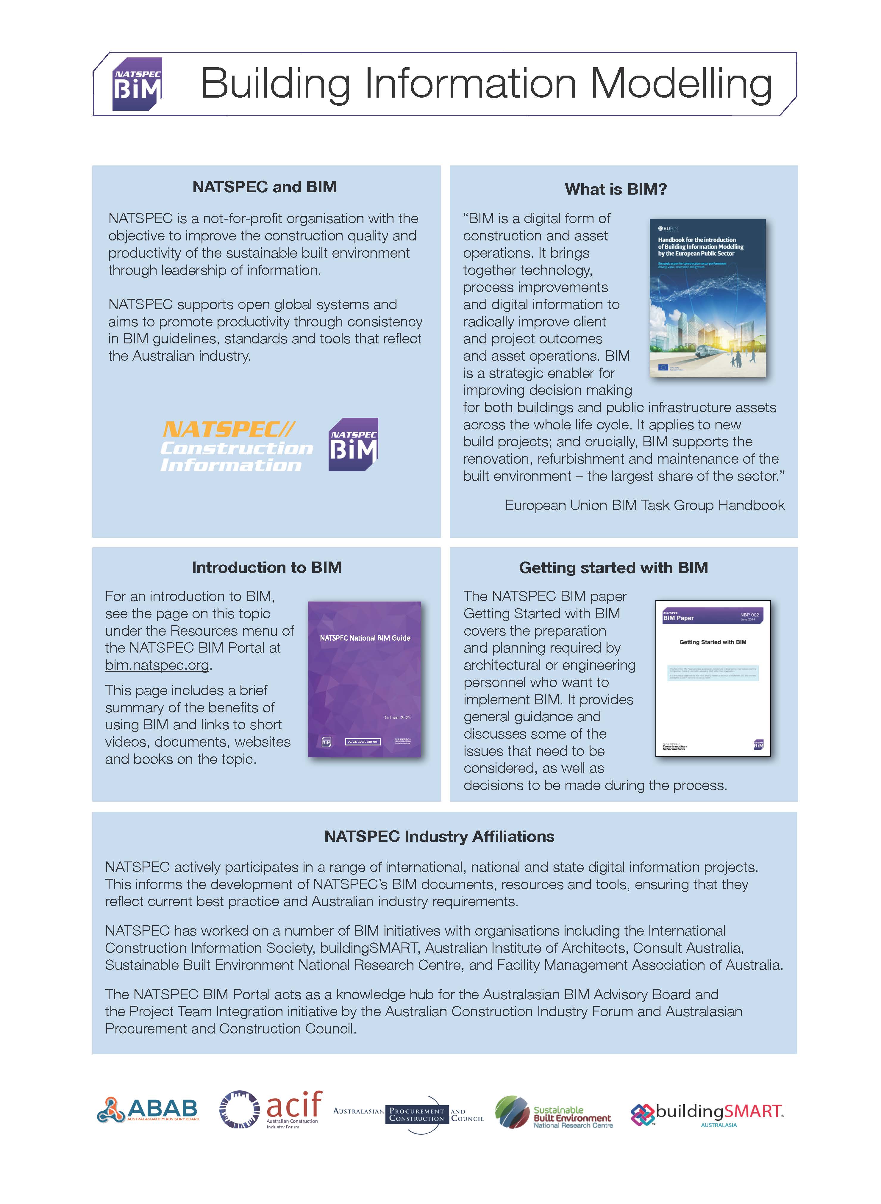 NATSPEC BIM Brochure