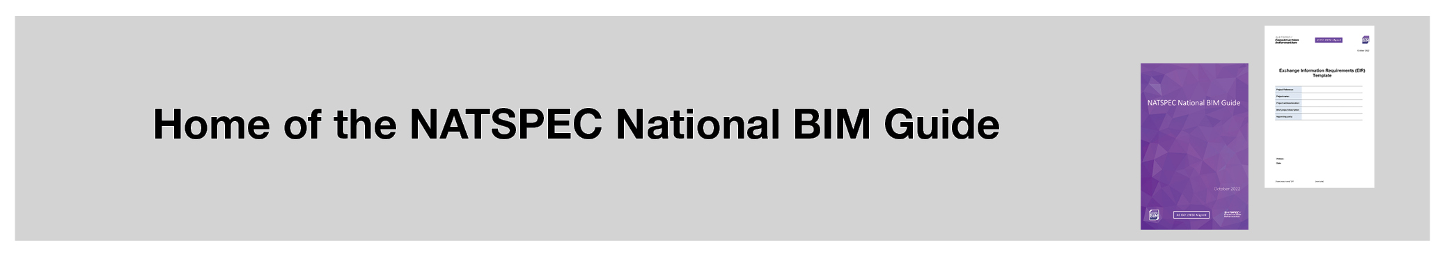 NATSPEC BIM 2022 Guide Release banner GREY